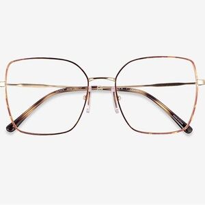 Vogue Gold Tortoise Shell Frames